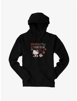 Flash Sale 🎉 Hello Kitty Pumpkin Spice & Everything Nice Hoodie 👏 -Cheap Sanrio Store 19176951 hi