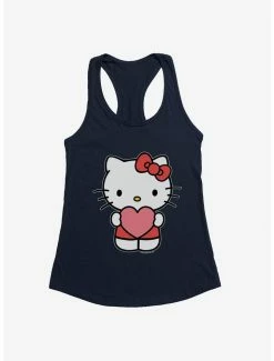 Cheapest 🛒 Hello Kitty Heart 👧 Girls Tank ⭐ -Cheap Sanrio Store 19178651 hi