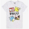 Best Sale 👏 Hello Kitty And Friends Photo Speckled 👧 Girls T-Shirt 🥰 -Cheap Sanrio Store 19250706 hi