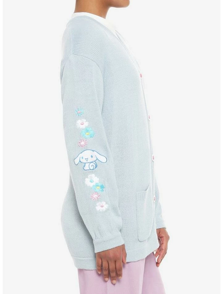 Cheapest π― Cinnamoroll Embroidered Oversized π§ Girls Cardigan 𧨠6 Cheapest π― Cinnamoroll Embroidered Oversized π§ Girls Cardigan 𧨠- Image 4