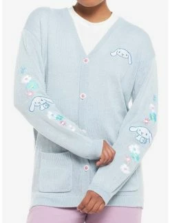 Cheapest 💯 Cinnamoroll Embroidered Oversized 👧 Girls Cardigan 🧨