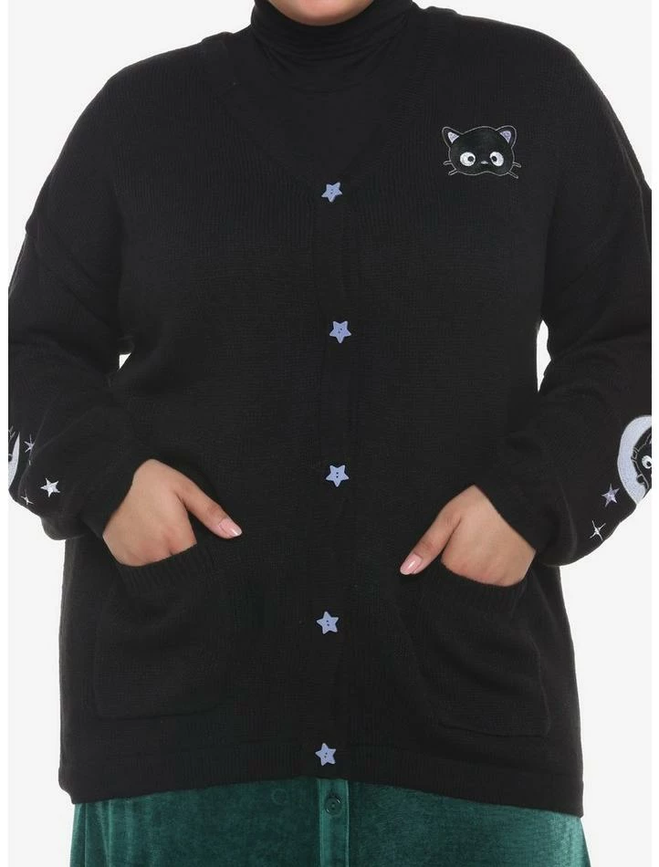 Best Pirce 🔔 Chococat Embroidered 👧 Girls Cardigan Plus Size 😍 3 Best Pirce 🔔 Chococat Embroidered 👧 Girls Cardigan Plus Size 😍