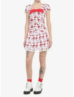 Top 10 🔥 Hello Kitty Apple Stripe Pleated 👗 Skirt 🛒 -Cheap Sanrio Store 19293535 av2