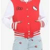 Best reviews of 🎁 Hello Kitty 👧 Girls Varsity Jacket 👏 -Cheap Sanrio Store 19293985 hi