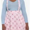 Top 10 ✔️ My Melody Plaid & Lace Suspender 👗 Skirt Plus Size ❤️ -Cheap Sanrio Store 19306381 hi