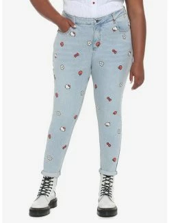 Top 10 🔔 Hello Kitty Icons Mom 👖 Jeans Plus Size ❤️