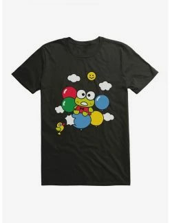 Buy 🧨 Keroppi Balloon Escape T-Shirt 😉 -Cheap Sanrio Store 19354658 hi
