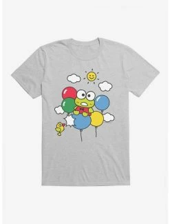 Buy 🧨 Keroppi Balloon Escape T-Shirt 😉 -Cheap Sanrio Store 19354676 hi