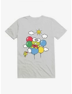 Buy 🧨 Keroppi Balloon Escape T-Shirt 😉 -Cheap Sanrio Store 19354712 hi 1