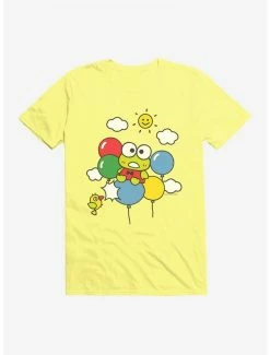 Buy 🧨 Keroppi Balloon Escape T-Shirt 😉 -Cheap Sanrio Store 19354730 hi