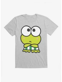 Outlet 🎁 Keroppi Grumpy T-Shirt 🛒 -Cheap Sanrio Store 19354973 hi