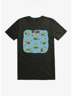 New 💯 Keroppi Happy Vibes T-Shirt 🎁 -Cheap Sanrio Store 19355036 hi