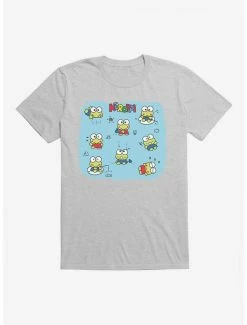 New 💯 Keroppi Happy Vibes T-Shirt 🎁 -Cheap Sanrio Store 19355054 hi