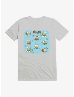 New 💯 Keroppi Happy Vibes T-Shirt 🎁 -Cheap Sanrio Store 19355090 hi