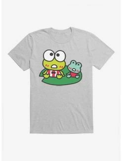 Best reviews of 👍 Keroppi & Kokero Sitting T-Shirt 🤩 -Cheap Sanrio Store 19355135 hi