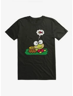 Coupon ❤️ Keroppi Outdoor Thinking T-Shirt ✨ -Cheap Sanrio Store 19355360 hi