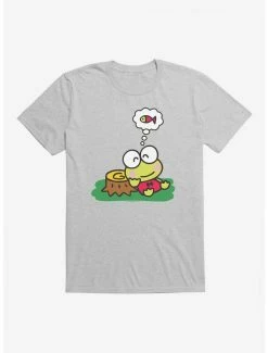 Coupon ❤️ Keroppi Outdoor Thinking T-Shirt ✨ -Cheap Sanrio Store 19355378 hi