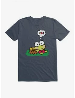 Coupon ❤️ Keroppi Outdoor Thinking T-Shirt ✨ -Cheap Sanrio Store 19355387 hi