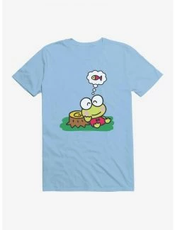 Coupon ❤️ Keroppi Outdoor Thinking T-Shirt ✨ -Cheap Sanrio Store 19355396 hi