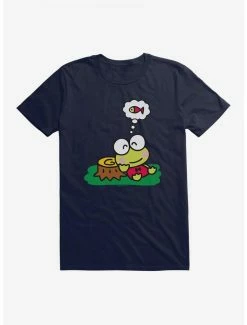 Coupon ❤️ Keroppi Outdoor Thinking T-Shirt ✨ -Cheap Sanrio Store 19355405 hi