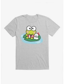 Best deal ✔️ Keroppi & Teru Teru Sitting T-Shirt 😉 -Cheap Sanrio Store 19355540 hi