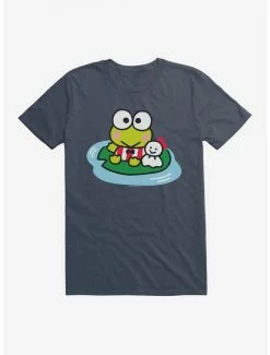 Best deal ✔️ Keroppi & Teru Teru Sitting T-Shirt 😉 -Cheap Sanrio Store 19355549 hi