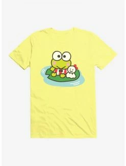 Best deal ✔️ Keroppi & Teru Teru Sitting T-Shirt 😉 -Cheap Sanrio Store 19355594 hi