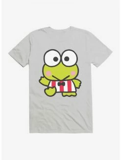Brand new 🥰 Keroppi Waving Stripes T-Shirt 🧨 -Cheap Sanrio Store 19355801 hi
