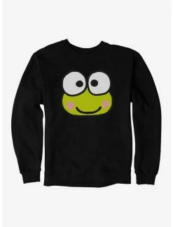 Outlet 😉 Keroppi Face Icon Sweatshirt 😉 -Cheap Sanrio Store 19358366 hi 1