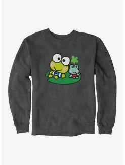 Budget 👍 Keroppi & Kokero Smiling Sweatshirt 😍 -Cheap Sanrio Store 19358513 hi