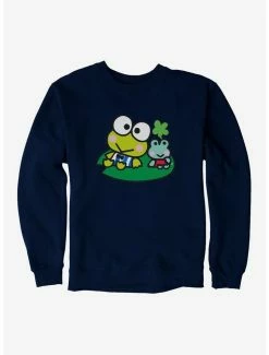 Budget 👍 Keroppi & Kokero Smiling Sweatshirt 😍 -Cheap Sanrio Store 19358527 hi