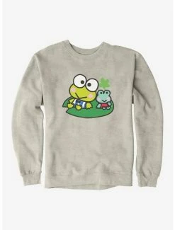 Budget 👍 Keroppi & Kokero Smiling Sweatshirt 😍 -Cheap Sanrio Store 19358534 hi