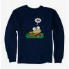 Wholesale 👏 Keroppi Outdoor Thinking Sweatshirt 👍 -Cheap Sanrio Store 19358597 hi