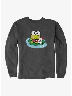 Best Sale 🤩 Keroppi & Teru Teru Sitting Sweatshirt 🎁 -Cheap Sanrio Store 19358653 hi