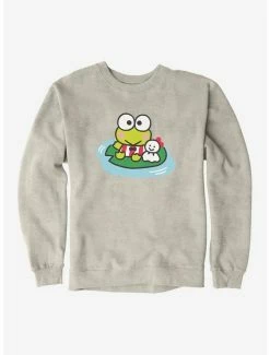 Best Sale 🤩 Keroppi & Teru Teru Sitting Sweatshirt 🎁 -Cheap Sanrio Store 19358674 hi