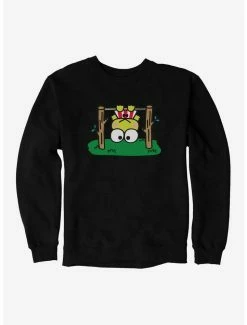 Flash Sale 🌟 Keroppi Upside Down Sweatshirt 🛒 -Cheap Sanrio Store 19358681 hi