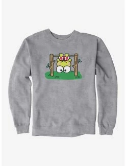 Flash Sale 🌟 Keroppi Upside Down Sweatshirt 🛒 -Cheap Sanrio Store 19358695 hi