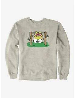 Flash Sale 🌟 Keroppi Upside Down Sweatshirt 🛒 -Cheap Sanrio Store 19358709 hi