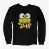 Cheap 😉 Keroppi Waving Stripes Sweatshirt 😀 -Cheap Sanrio Store 19358751 hi