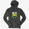 Budget ⭐ Keroppi Cheers Hoodie ✔️ -Cheap Sanrio Store 19358898 hi