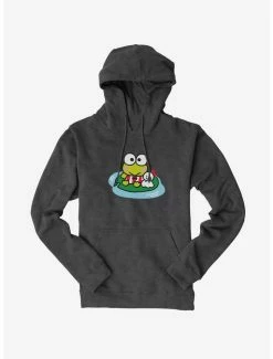 Best Pirce 🔔 Keroppi & Teru Teru Sitting Hoodie 👍 12 Best Pirce 🔔 Keroppi & Teru Teru Sitting Hoodie 👍 -Cheap Sanrio Store 19359248 hi