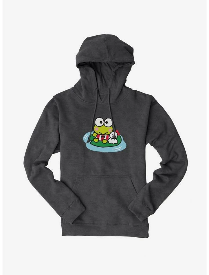 Best Pirce 🔔 Keroppi & Teru Teru Sitting Hoodie 👍 7 Best Pirce 🔔 Keroppi & Teru Teru Sitting Hoodie 👍 - Image 5