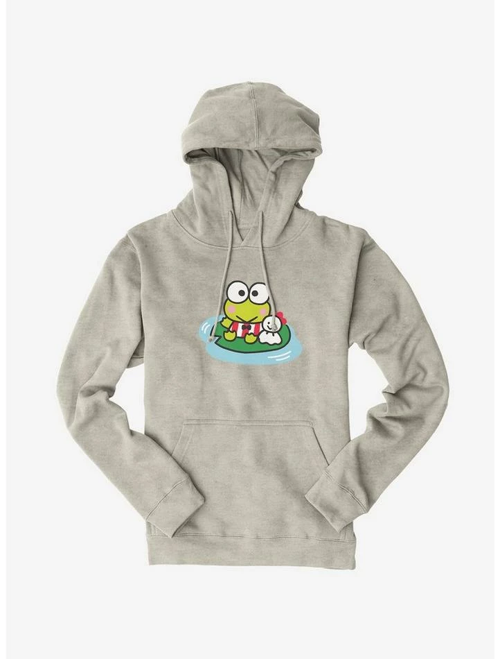 Best Pirce 🔔 Keroppi & Teru Teru Sitting Hoodie 👍 4 Best Pirce 🔔 Keroppi & Teru Teru Sitting Hoodie 👍 - Image 2