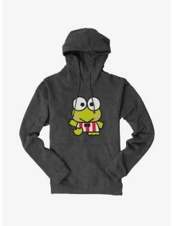 Coupon 🔥 Keroppi Waving Stripes Hoodie 😍 -Cheap Sanrio Store 19359353 hi