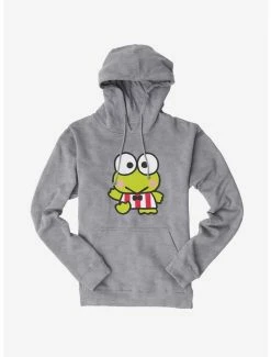 Coupon 🔥 Keroppi Waving Stripes Hoodie 😍 -Cheap Sanrio Store 19359360 hi