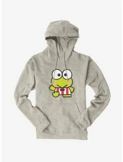 Coupon 🔥 Keroppi Waving Stripes Hoodie 😍 -Cheap Sanrio Store 19359374 hi