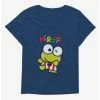 Outlet 🧨 Keroppi All Smiles 👧 Girls T-Shirt Plus Size 😉 -Cheap Sanrio Store 19359440 hi