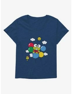 Coupon ⭐ Keroppi Balloon Escape 👧 Girls T-Shirt Plus Size 🧨