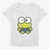 Best Pirce 🧨 Keroppi Cheers 👧 Girls T-Shirt Plus Size 🌟 -Cheap Sanrio Store 19359522 hi