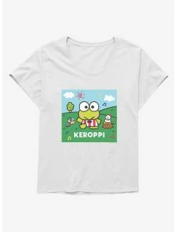 Deals 🎉 Keroppi Dancing 👧 Girls T-Shirt Plus Size 🤩 -Cheap Sanrio Store 19359559 hi